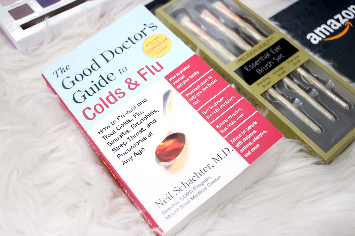 The Good Doctor’s Guide to Colds & Flu by Neil Schacter, M.D. | 2021 Essentials Giveaway: Masks, Makeup & Amazon Gift Card! | Slashed Beauty