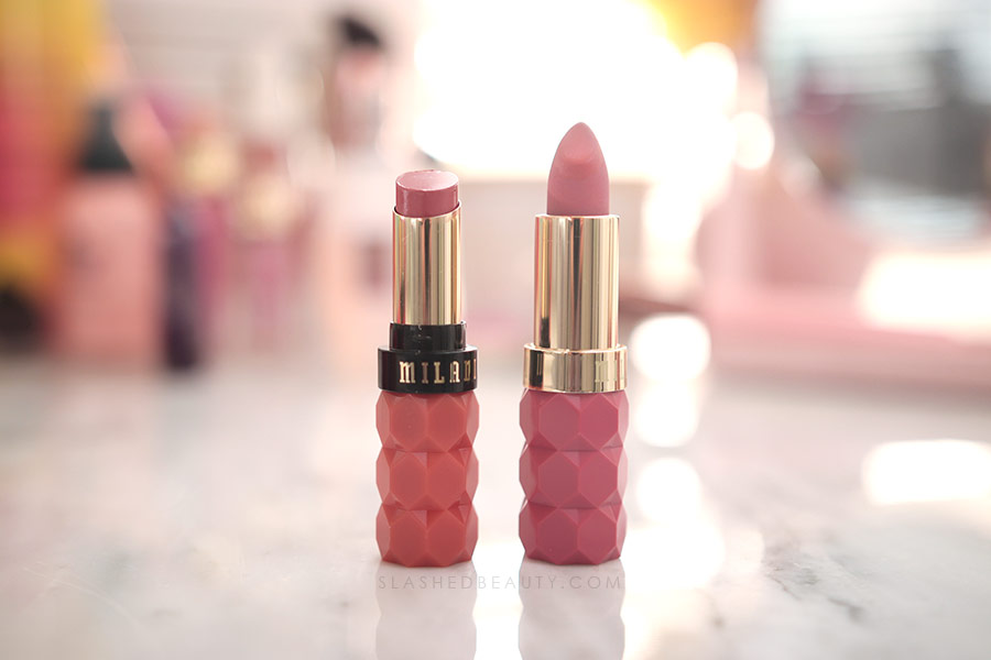 Milani Color Fetish Lipsticks Swatches: Matte & Original Formula | Slashed Beauty