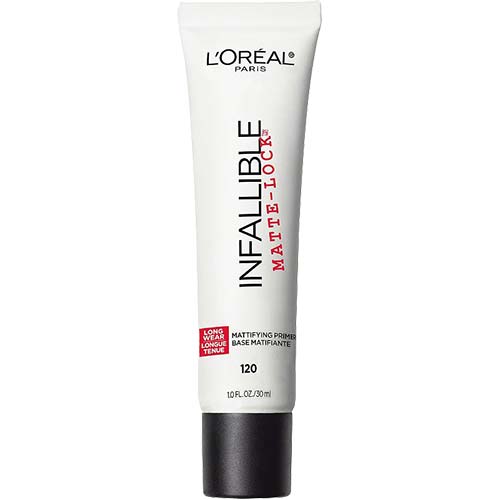 L'Oreal Infallible Pro Matte Lock Primer | The Best Drugstore Primers for Every Makeup Goal & Skin Type | Slashed Beauty