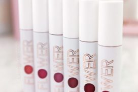 6 Lip Stains in various shades of red