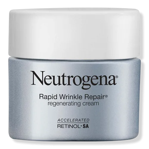 Neutrogena Rapid Wrinkle Repair Regenerating Cream | Get a Winter Glow with These 6 Drugstore Products | Slashed Beauty