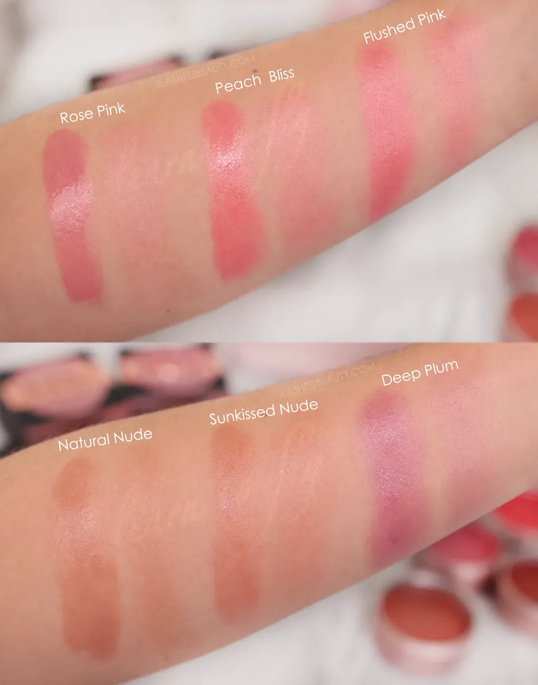 Makeup Revolution Balm Glow Swatches | Slashed Beauty