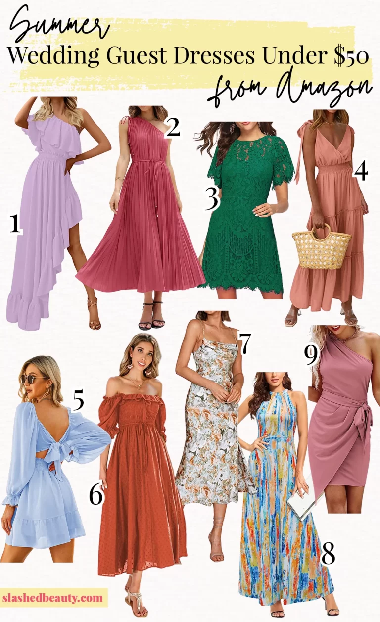 9 Summer Wedding Guest Dresses Under $50 from Amazon