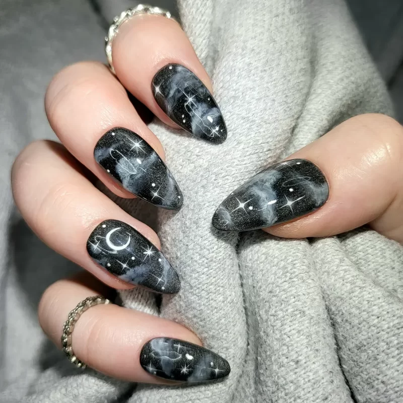 9 Witchy Nail Designs You Can Buy as Press-Ons on Etsy