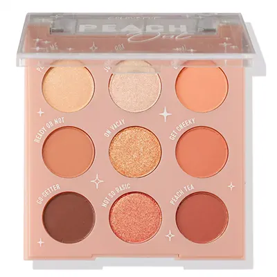 ColourPop Peach Out Eyeshadow Palette | Color of the Year: Peach Fuzz Makeup | Slashed Beauty