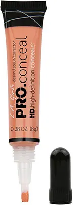 L.A. Girl Pro Conceal HD Concealer in Peach Corrector | Color of the Year: Peach Fuzz Makeup | Slashed Beauty
