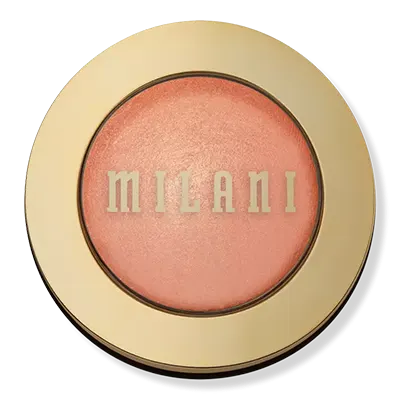 Milani Baked Blush in Luminoso |  Color of the Year: Peach Fuzz Makeup | Slashed Beauty