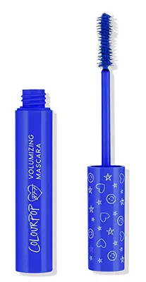 ColourPop BFF Volumizing Mascara in Blue Ya Mind | Get these 2024 Makeup Trends with Drugstore Makeup | Slashed Beauty