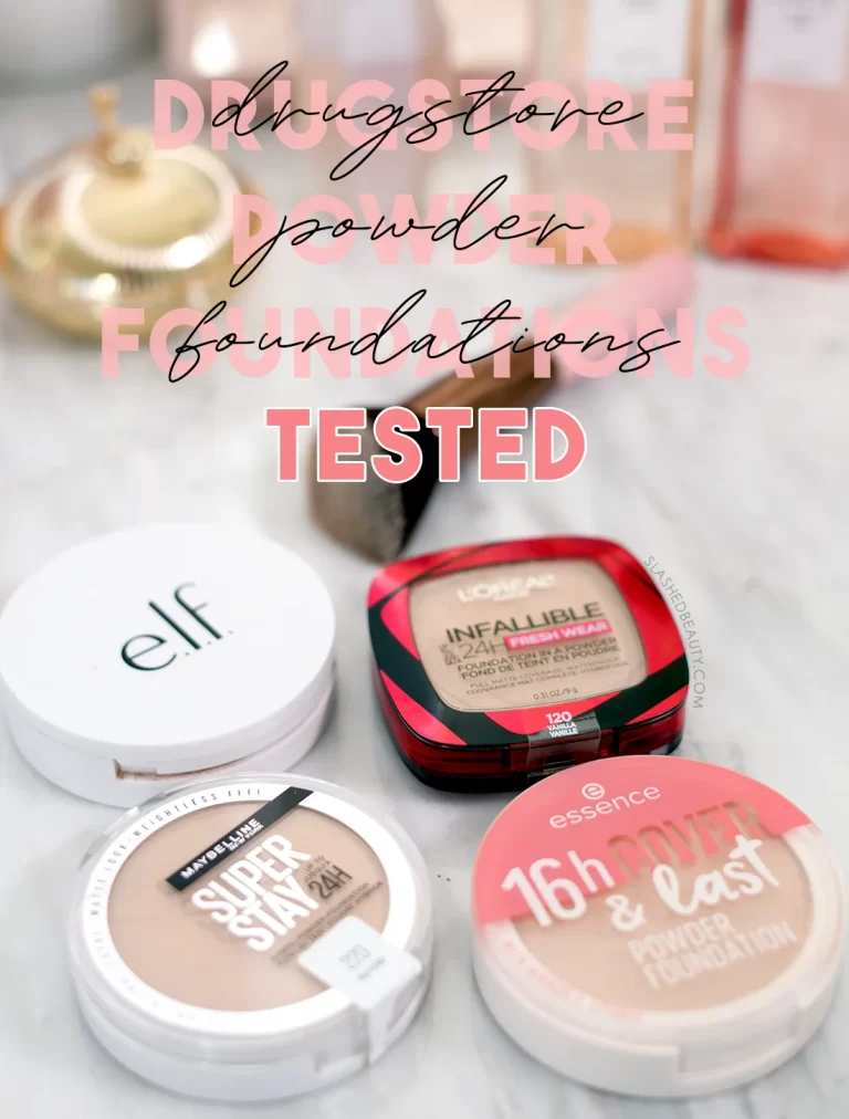 4 Top Drugstore Powder Foundations TESTED