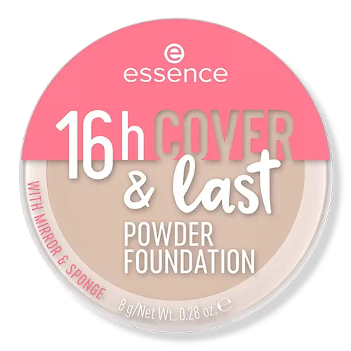 essence 16h Cover & Last Powder Foundation |  4 پایه پودری برتر داروخانه که قبل و بعد تست شده اند |  زیبایی بریده بریده
