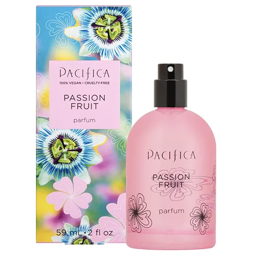 Bottle of Pacifica Passion Fruit perfume | 7 Affordable Perfumes that Don't Smell Cheap | Slashed Beauty