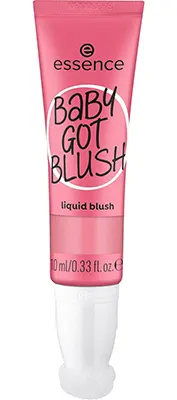 essence Baby Got Blush Liquid Blush Tube in Pinkalicious | How to Try the Top 2024 Fall Makeup Trends with Drugstore Makeup | Slashed Beauty