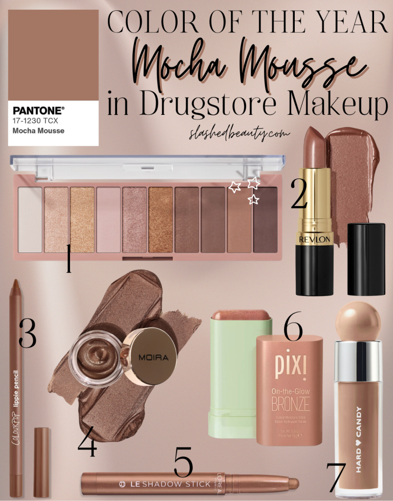 Color of the Year: Mocha Mousse Makeup at the Drugstore