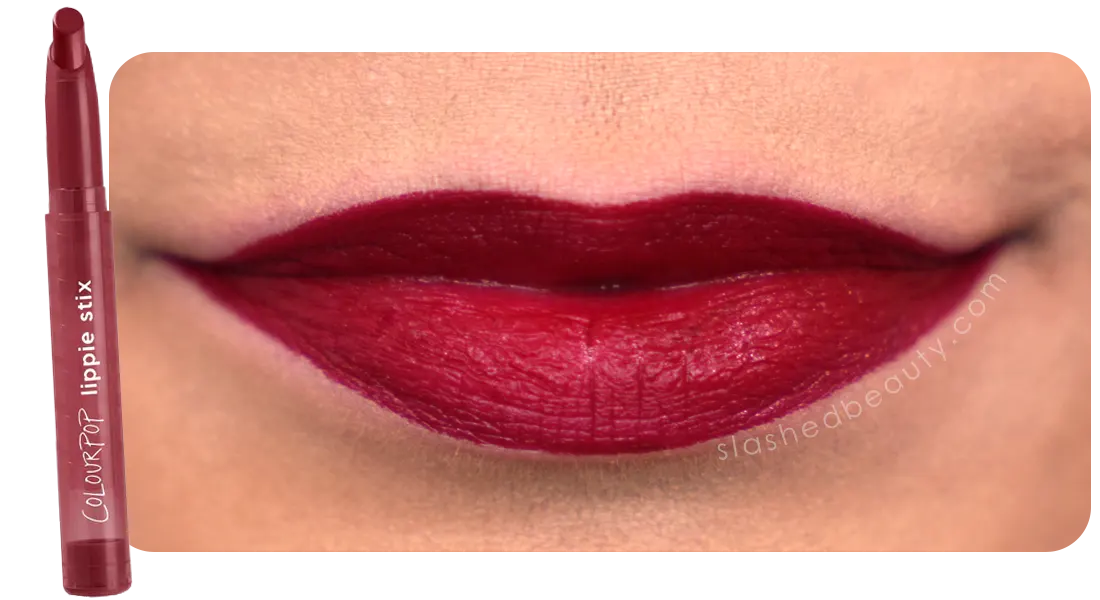 ColourPop Lippie Stix in Bichette Lip Swatch Close Up | Slashed Beauty